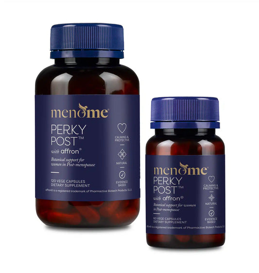 Menome Perky Post herbal support for Post-menopause -60 capsules