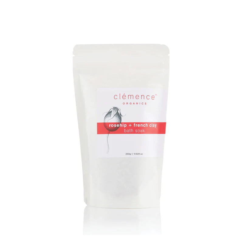 Clémence Organics - Rosehip + French Clay Bath Soak