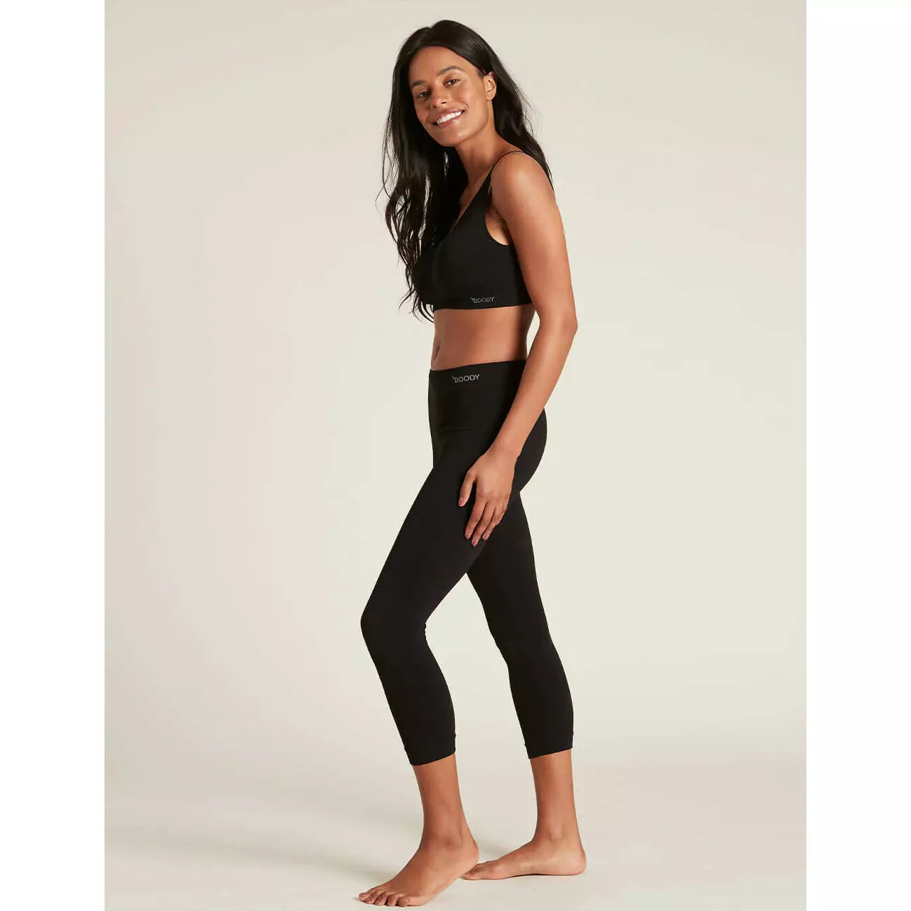 Boody Black 3/4 Leggings