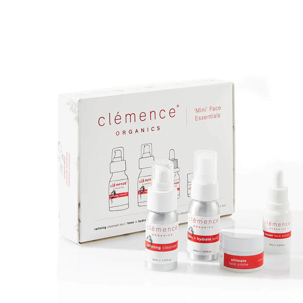 Clémence Organics 'Mini' Face Essentials Gift Box