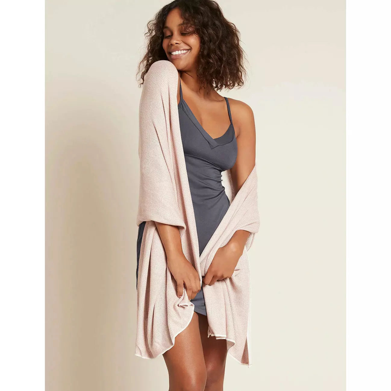 Boody Goodnight Slip Sleep Dress Storm