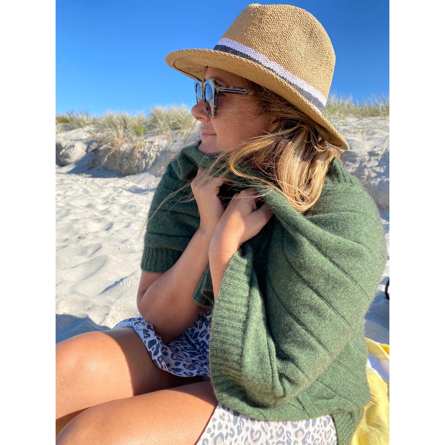 Possum + Merino Cable Poncho - 5 Colours