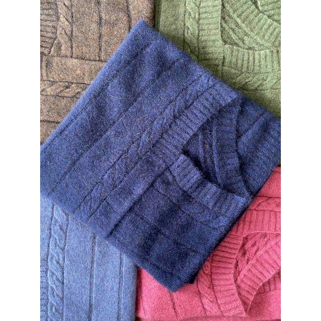 Possum + Merino Cable Poncho - 5 Colours