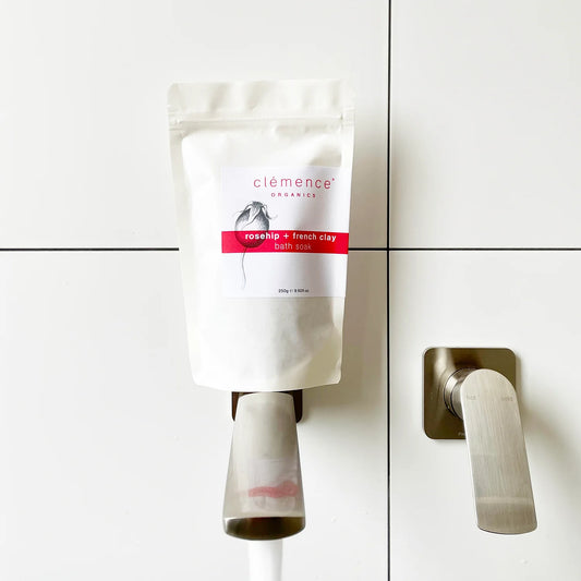 Clémence Organics - Rosehip + French Clay Bath Soak