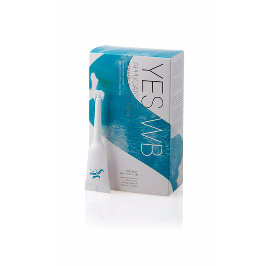 YES WB, water based personal lubricant 6 x 5ml applicators